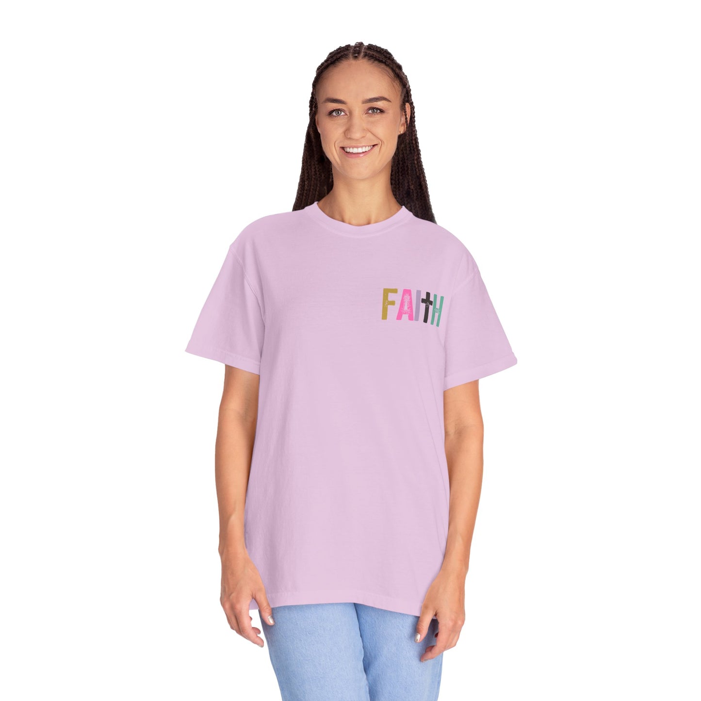 Faith Can Move Mountains - Front & Back Design
