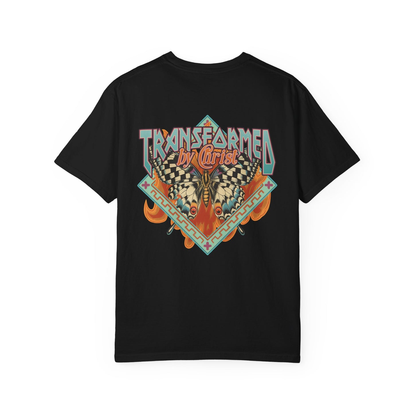 Transformed by Christ - back design only