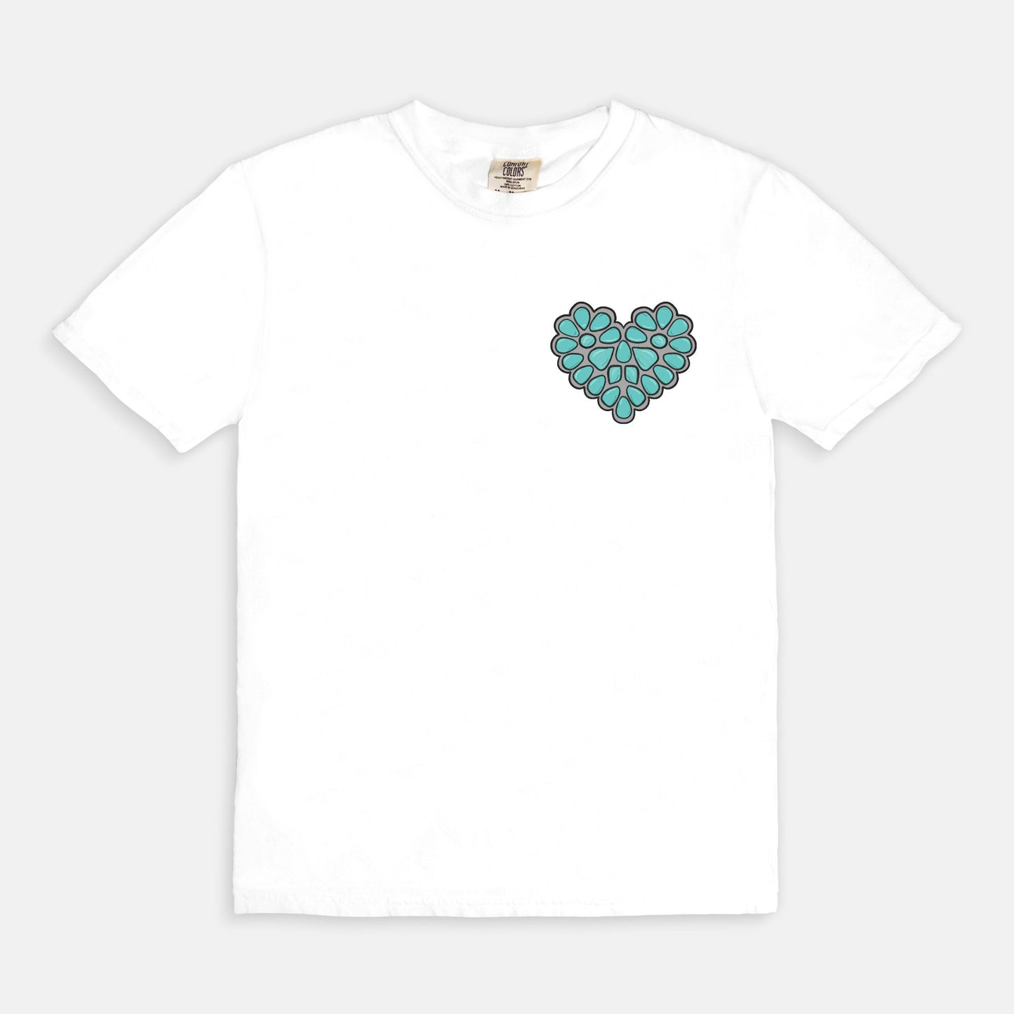 Buy Me Turquoise - Double Sided Print