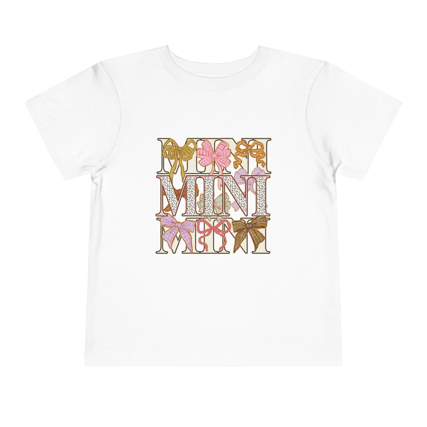 Mini Bow Toddler Tee - Matches MAMA Bow