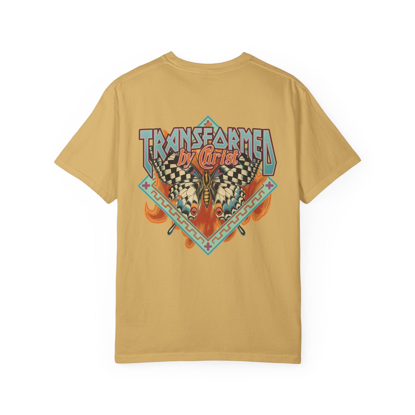 Transformed by Christ - back design only