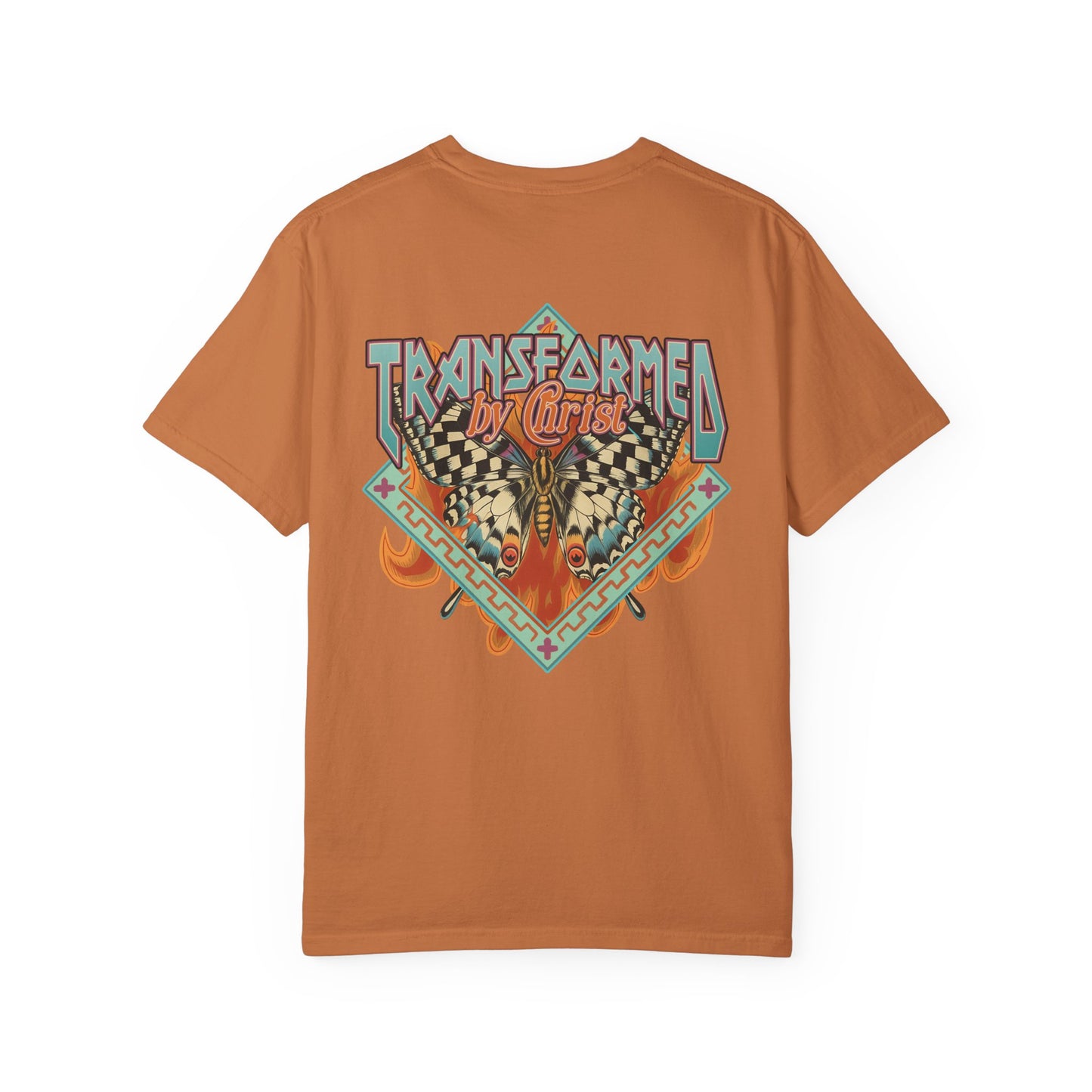 Transformed by Christ - back design only