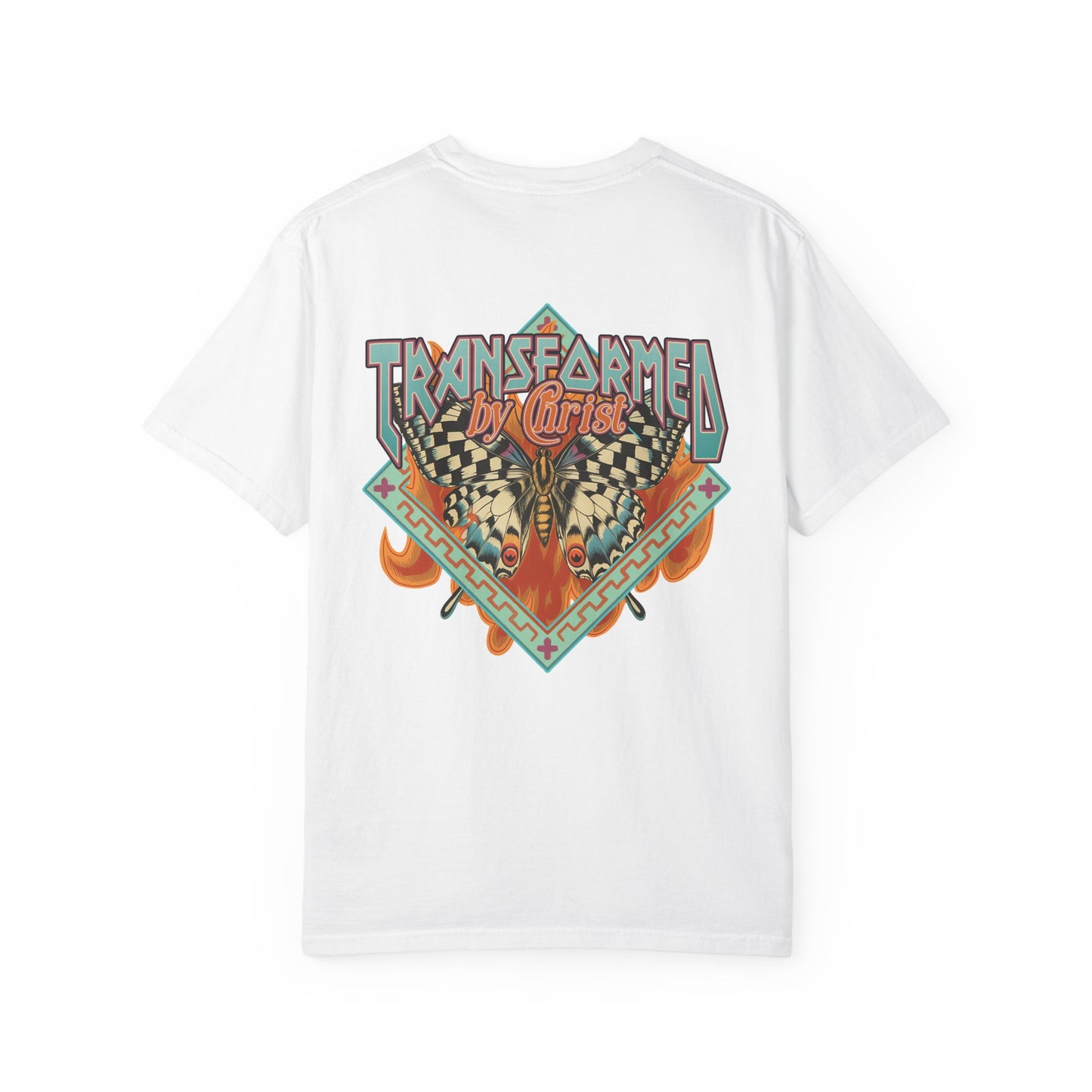 Transformed by Christ - back design only