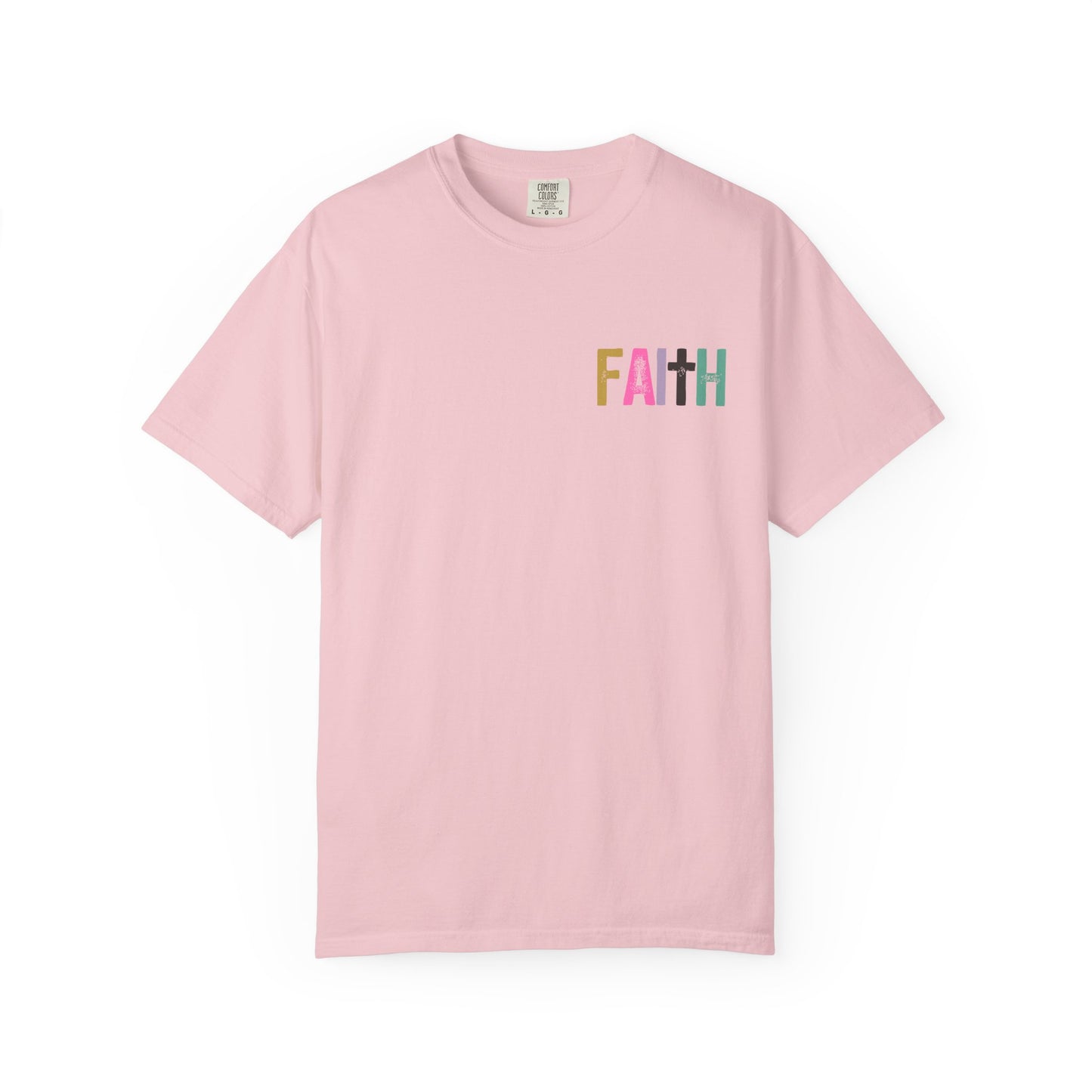 Faith Can Move Mountains - Front & Back Design