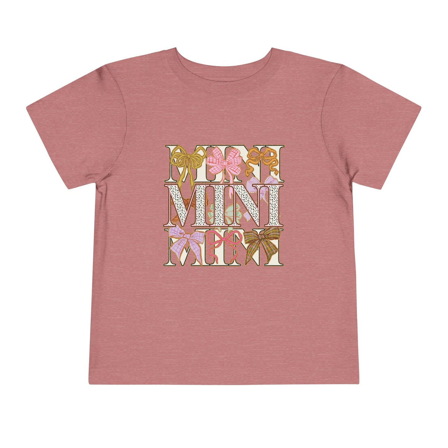 Mini Bow Toddler Tee - Matches MAMA Bow