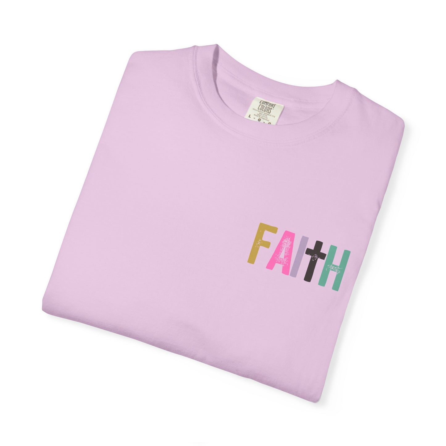 Faith Can Move Mountains - Front & Back Design