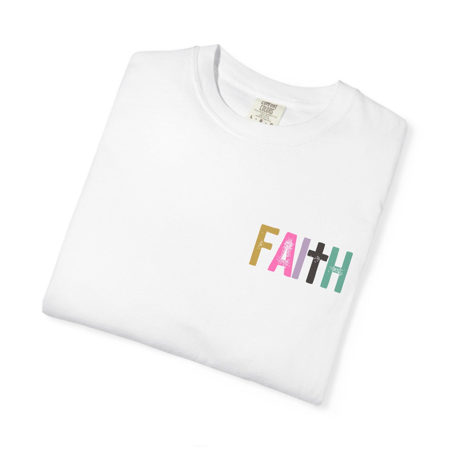 Faith Can Move Mountains - Front & Back Design