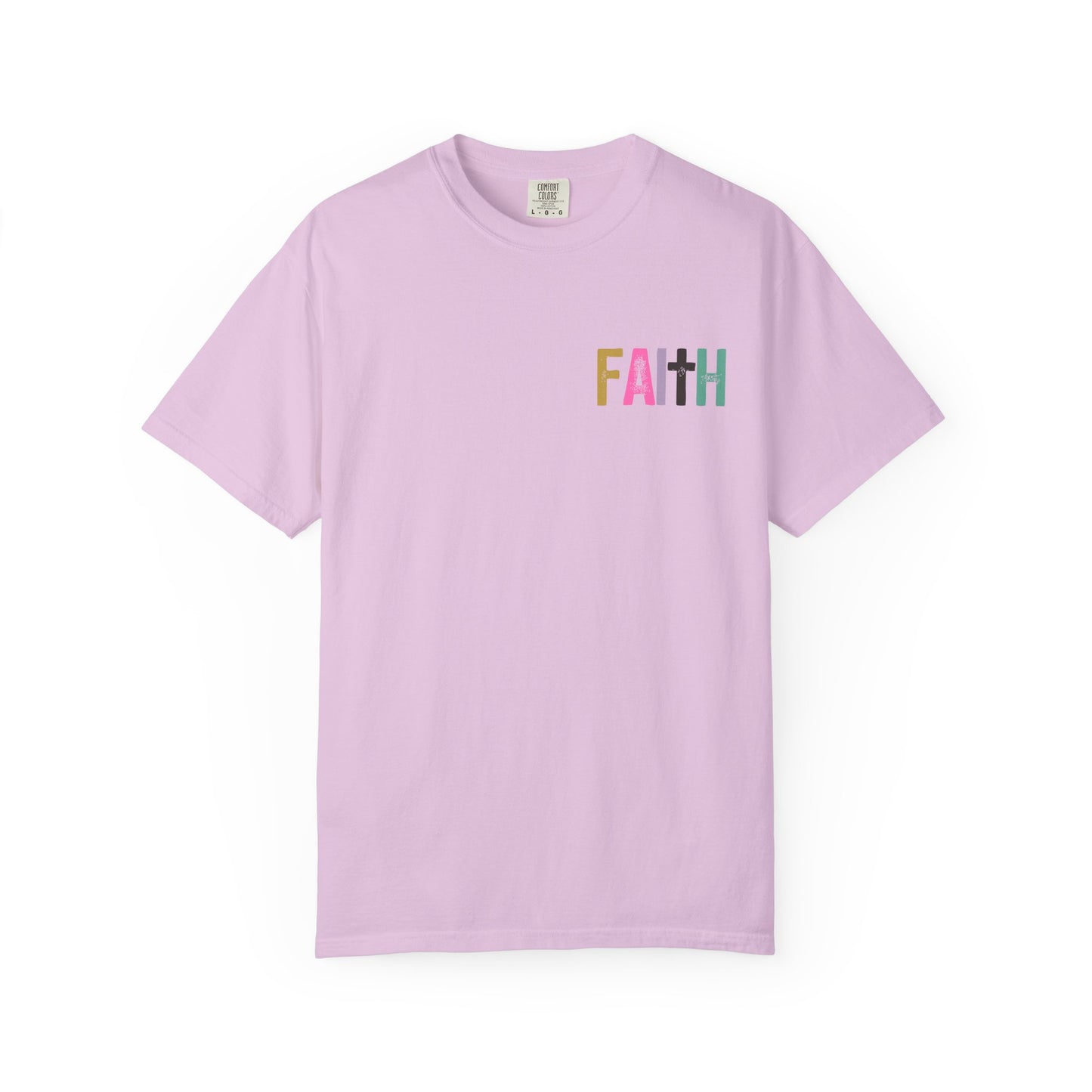 Faith Can Move Mountains - Front & Back Design
