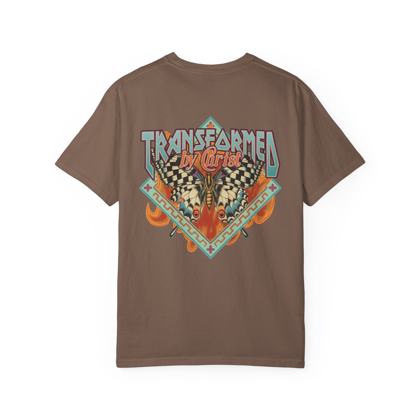 Transformed by Christ - back design only