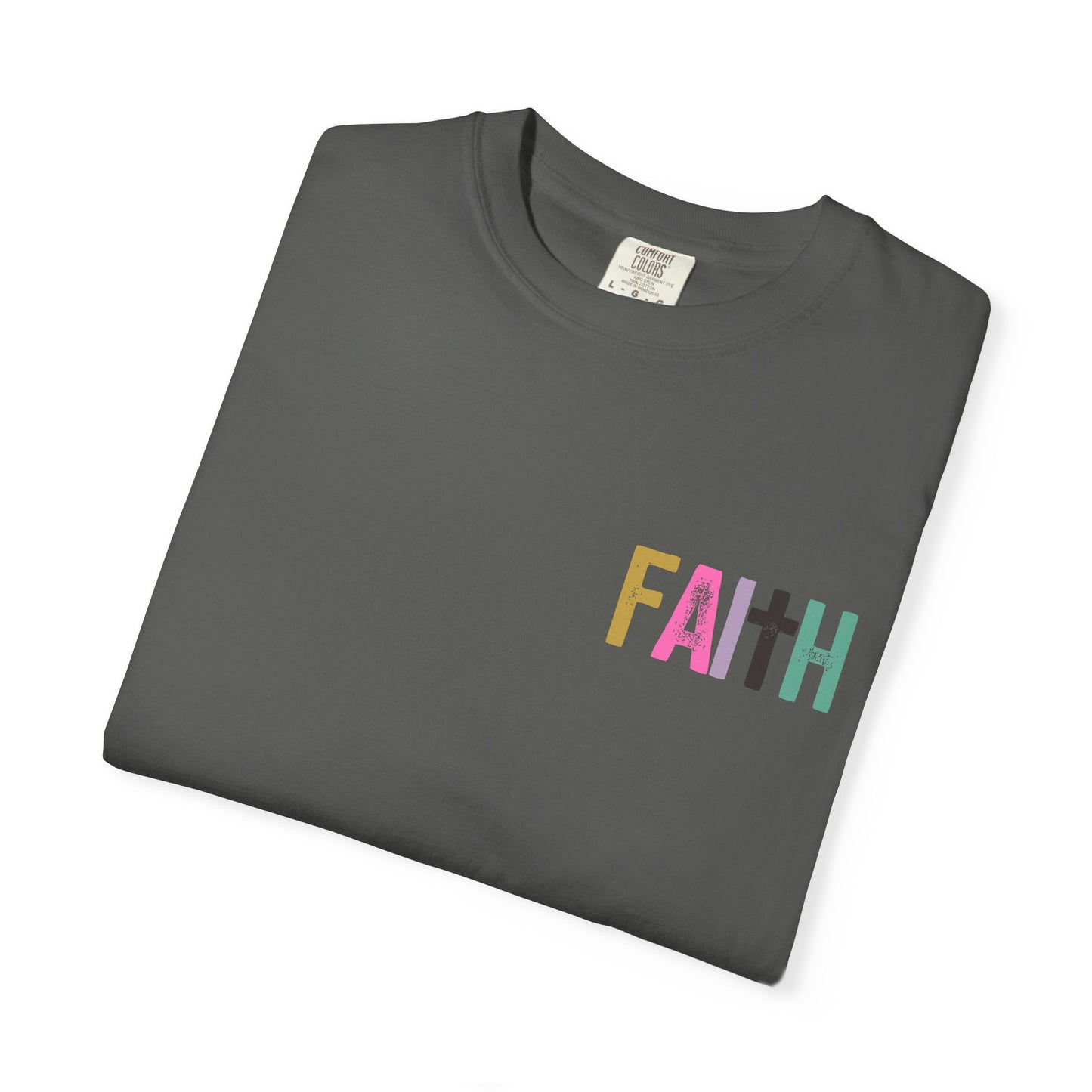 Faith Can Move Mountains - Front & Back Design