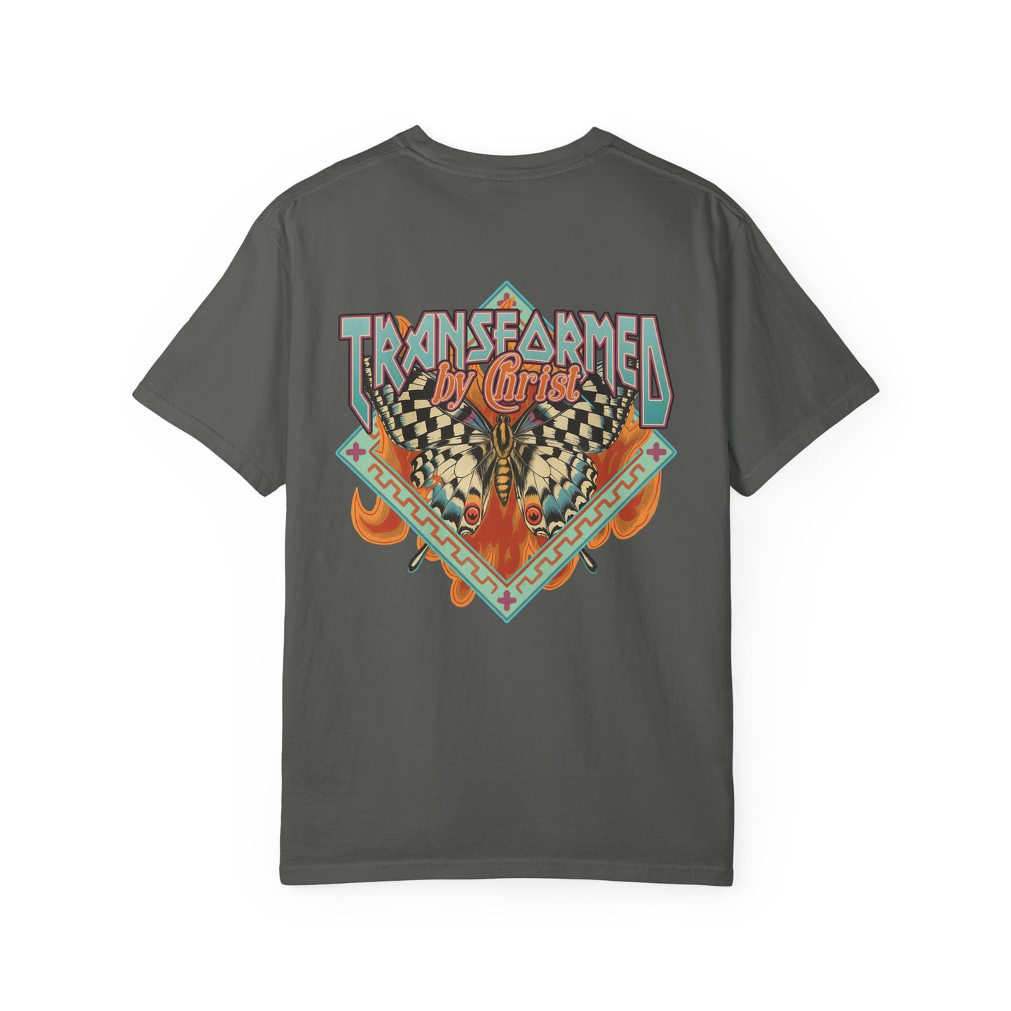 Transformed by Christ - back design only