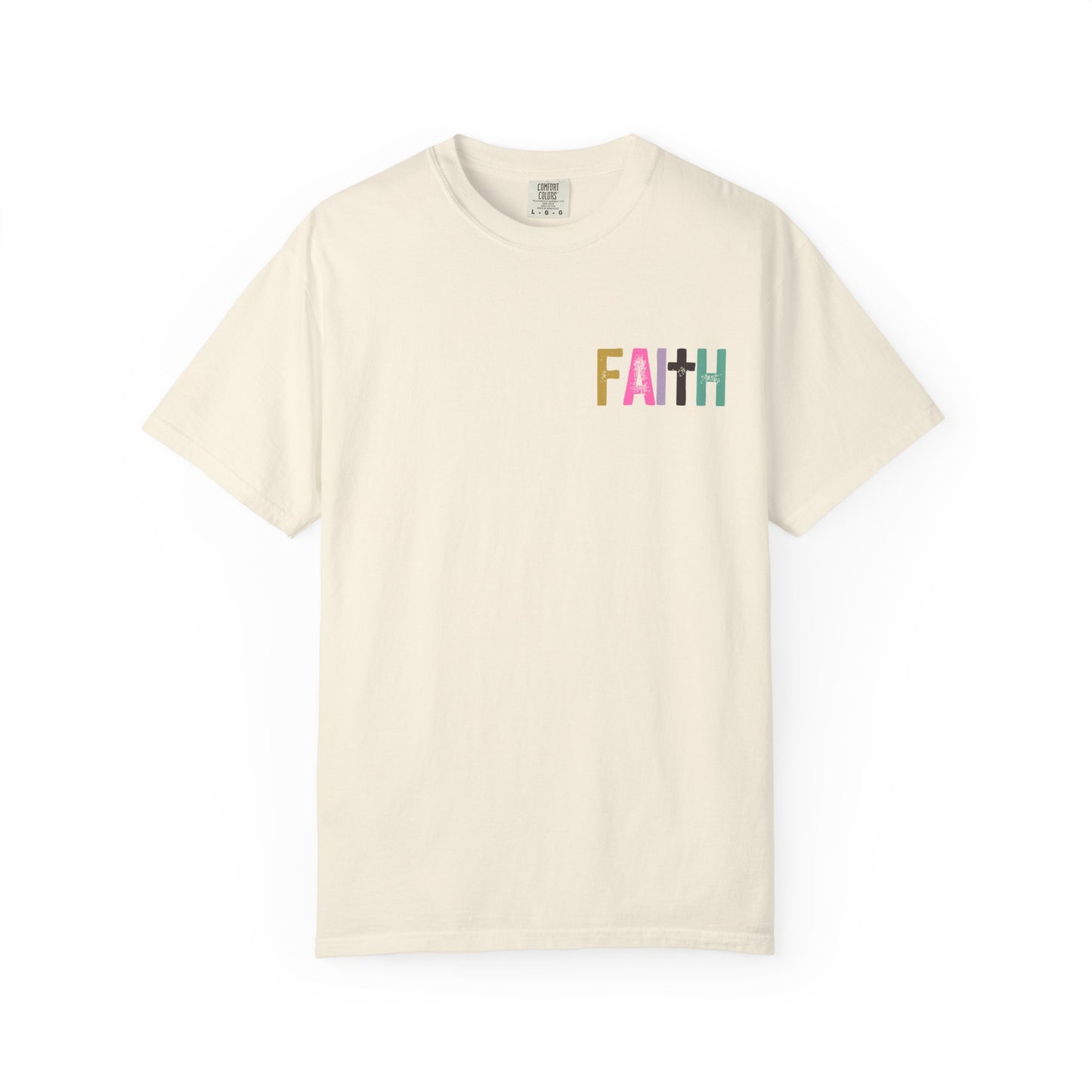 Faith Can Move Mountains - Front & Back Design