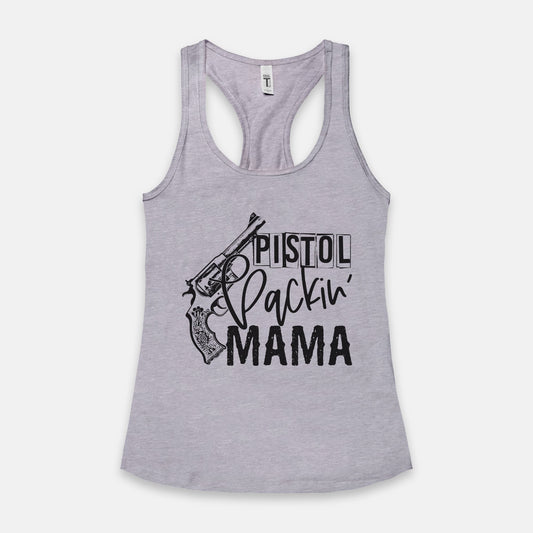 Pistol Packin Mama Racerback Tank