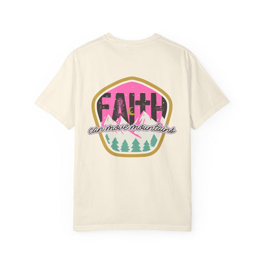 Faith Can Move Mountains - Front & Back Design