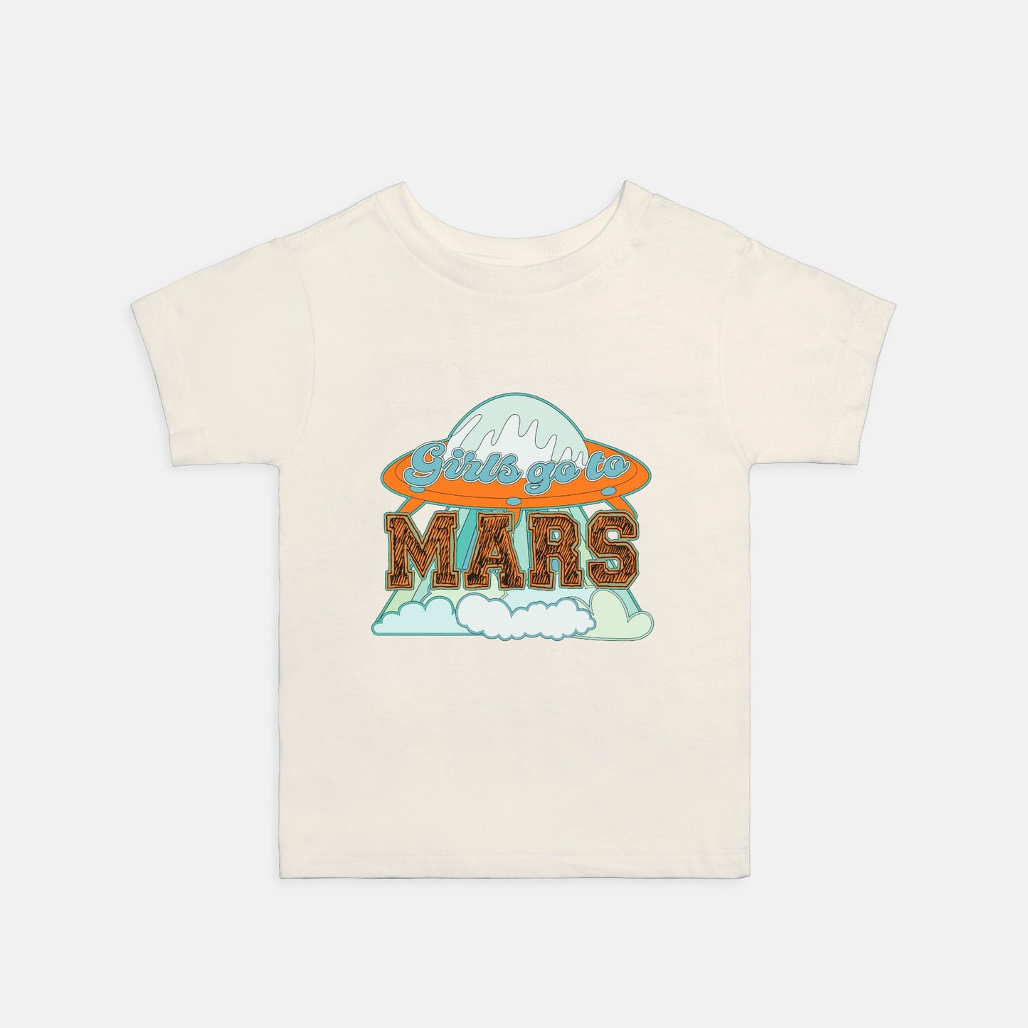 Girls go to Mars Toddler Tee