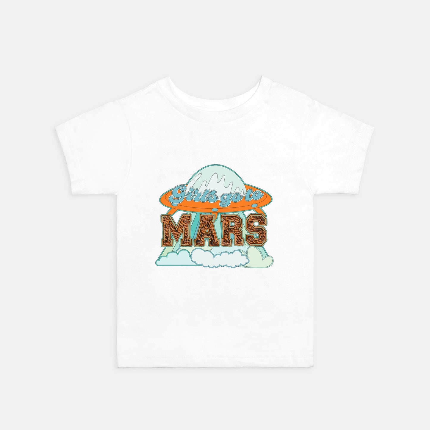 Girls go to Mars Toddler Tee