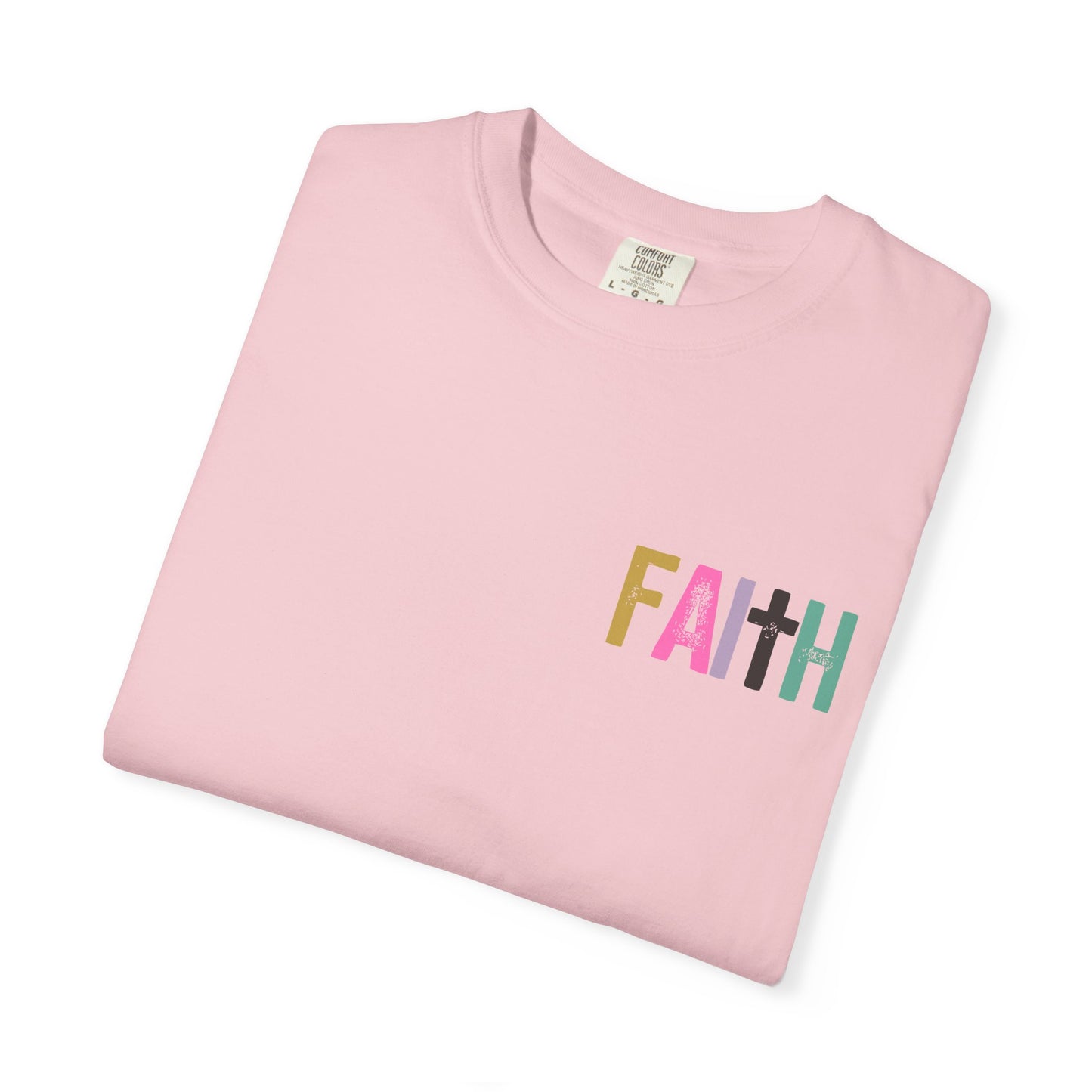 Faith Can Move Mountains - Front & Back Design