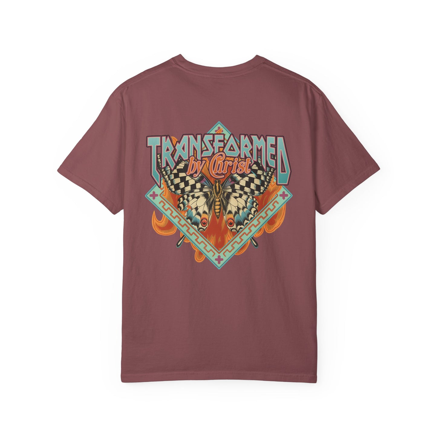 Transformed by Christ - back design only
