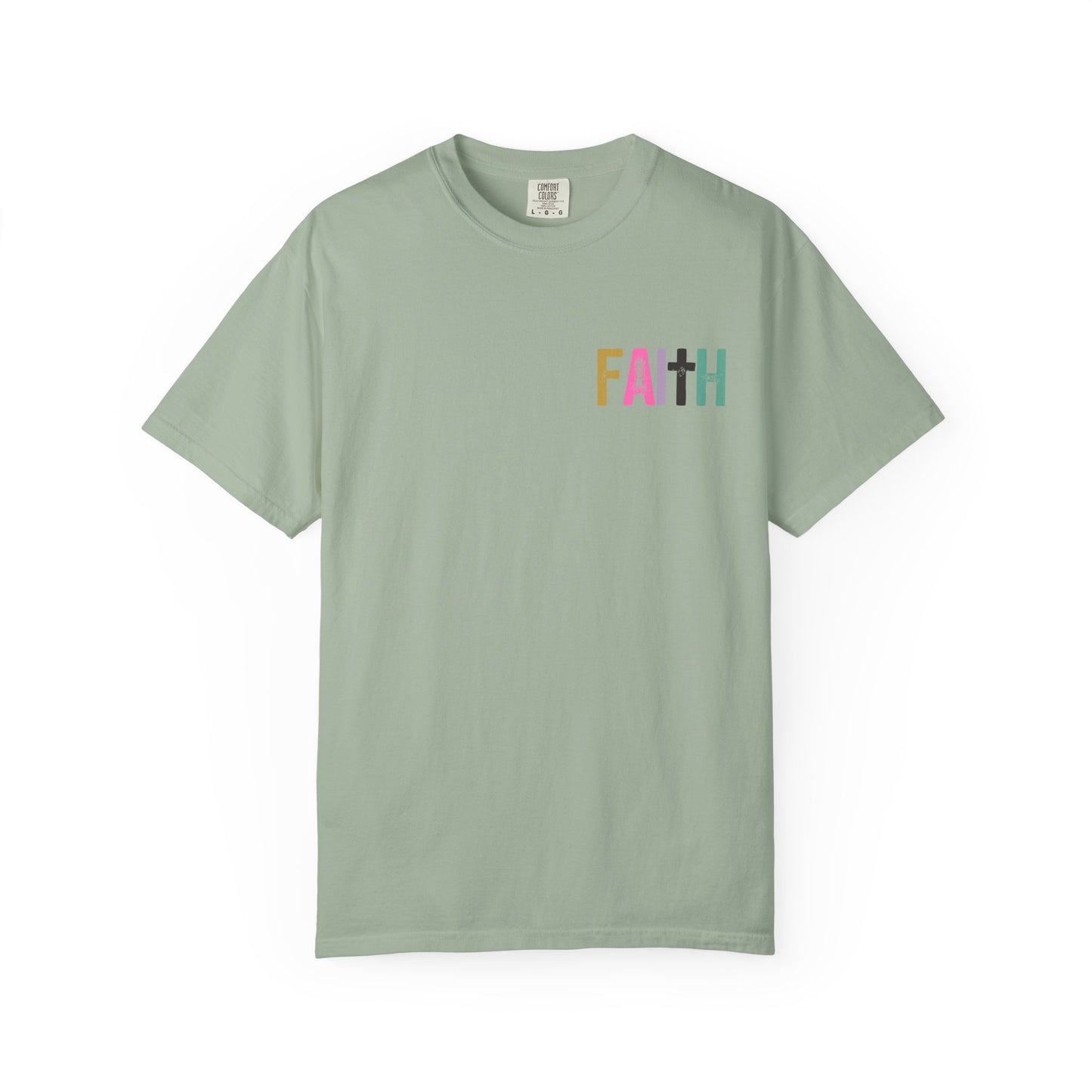 Faith Can Move Mountains - Front & Back Design