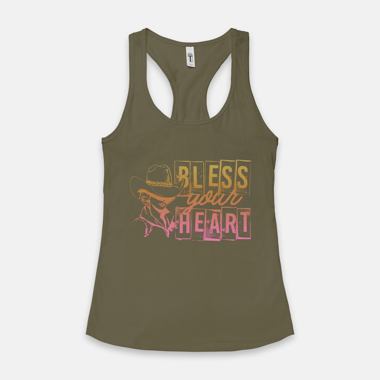 Bless Your Heart Racerback Tank