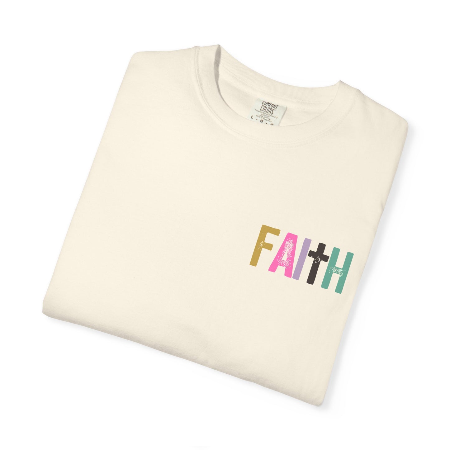 Faith Can Move Mountains - Front & Back Design