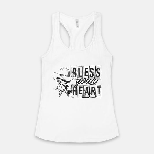 Bless your Heart Racerback Tank