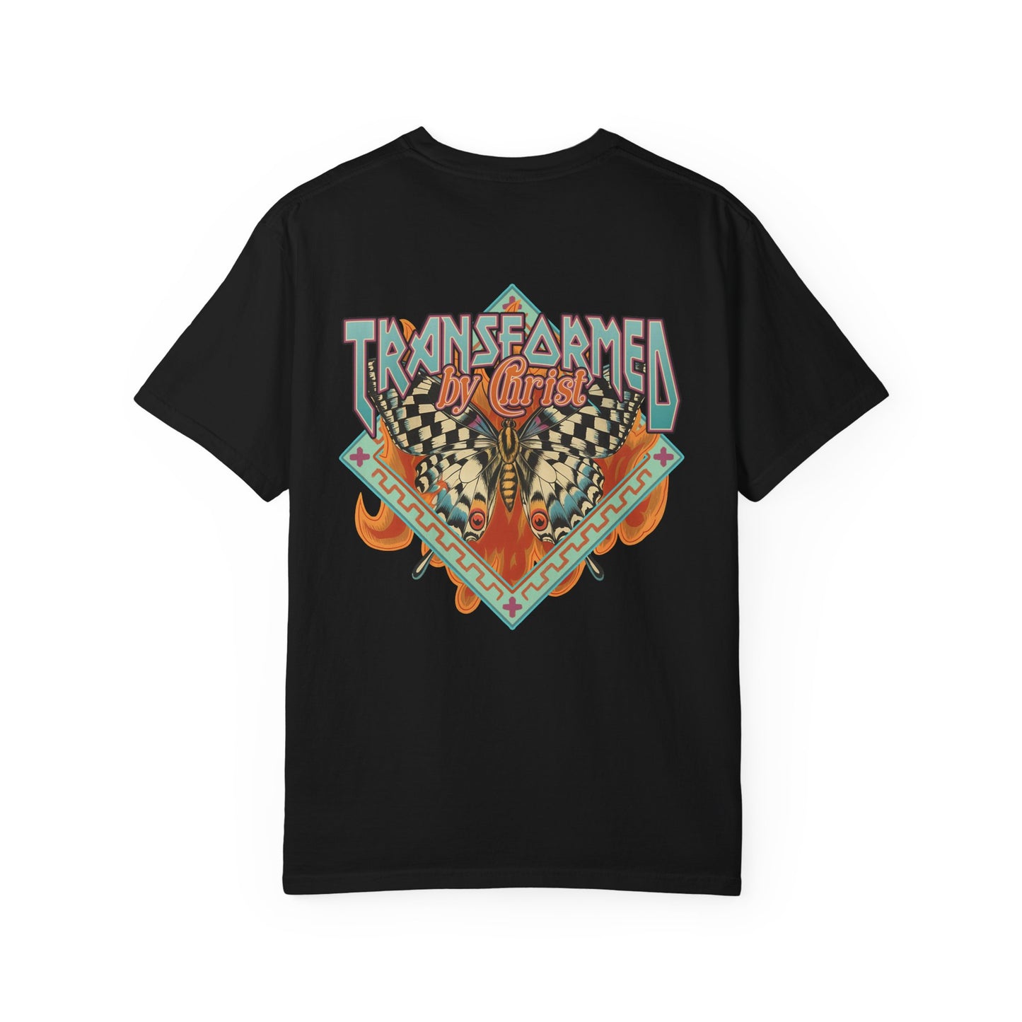 Transformed by Christ - back design only