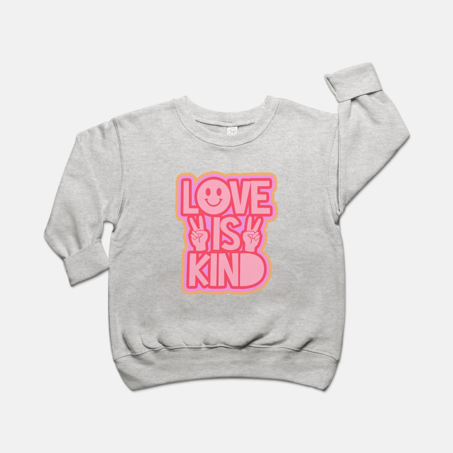 Love is Kind Toddler Crewneck Sweatshirt