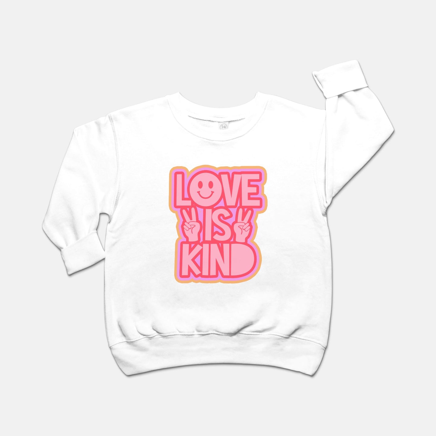 Love is Kind Toddler Crewneck Sweatshirt