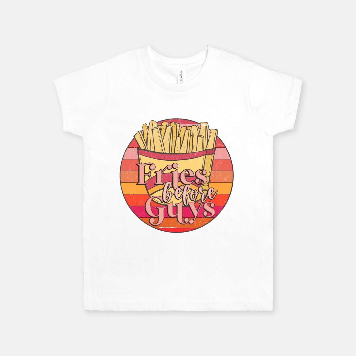 Fries Before Guys Youth Tee