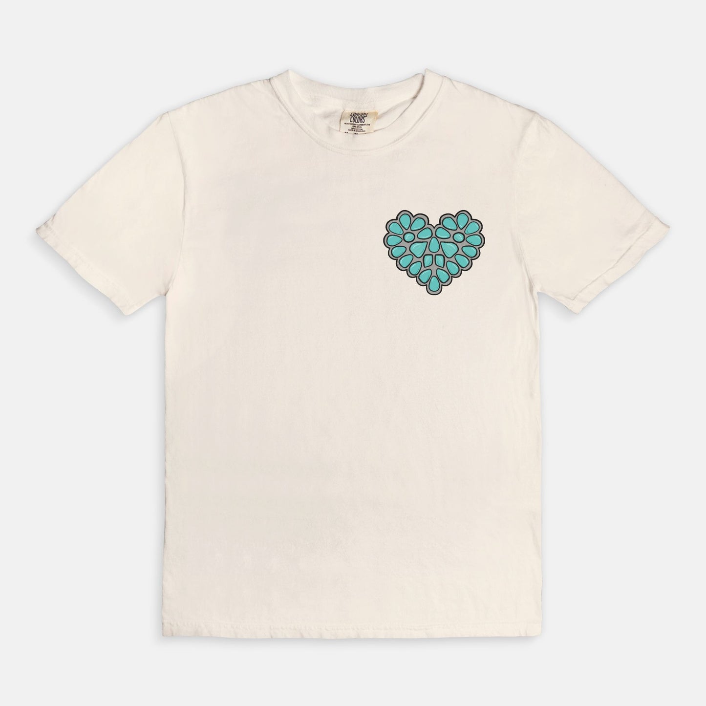 Buy Me Turquoise - Double Sided Print