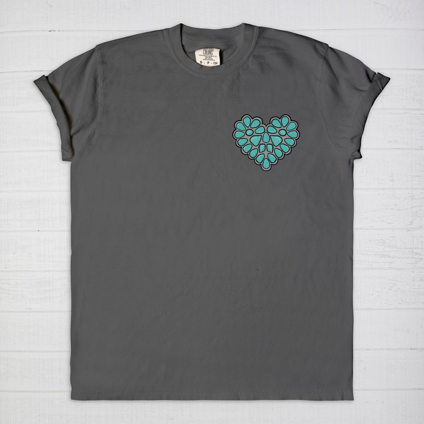 Buy Me Turquoise - Double Sided Print